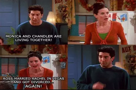 Ross and Monica